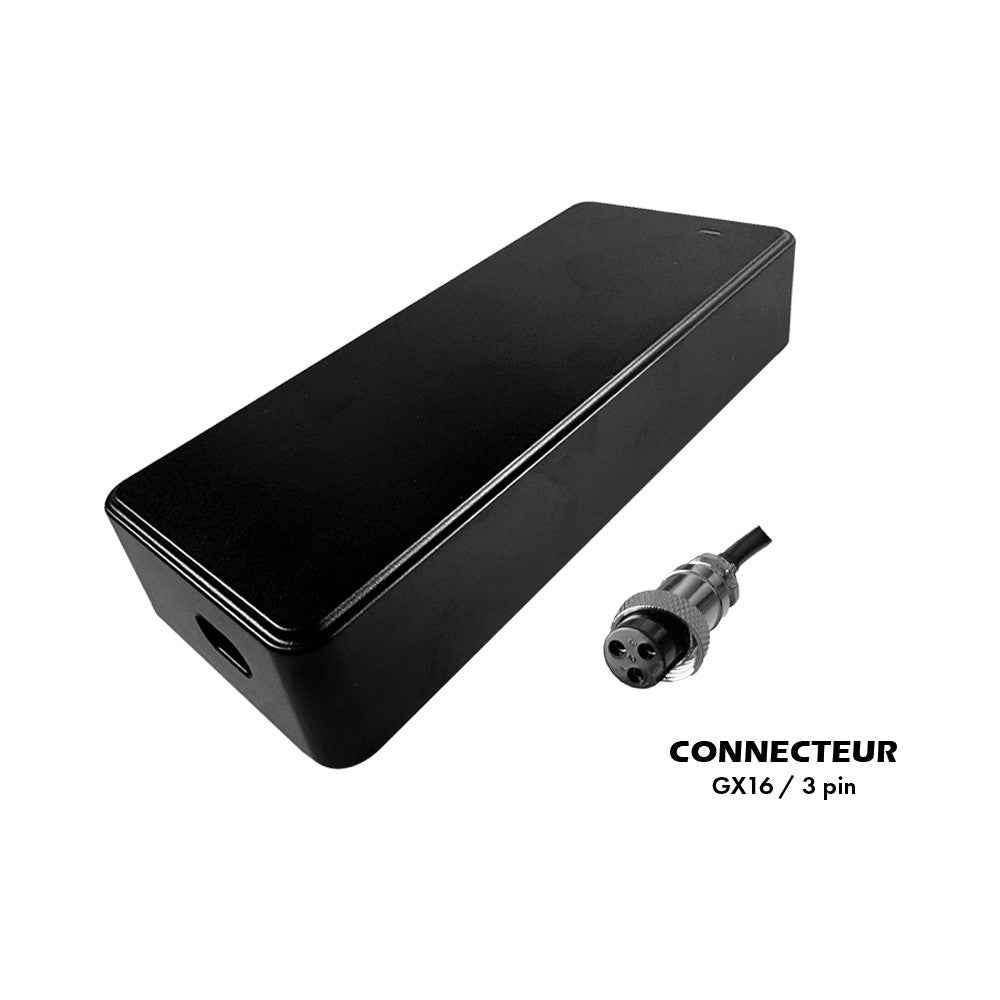 Chargeur 52V ➡️ 58.8V / 2A (connecteur GX12-3p) Electrique Performance
