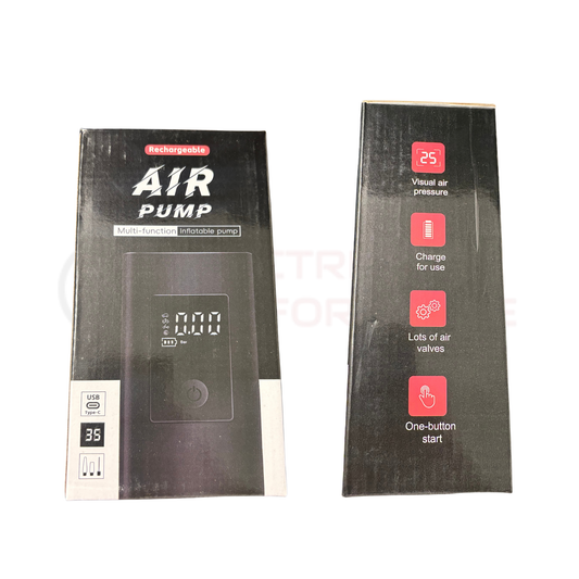 Mini Compresseur à Air Rechargeable pour Trottinette Électrique – Gonfleur Portable USB-C Electrique Performance