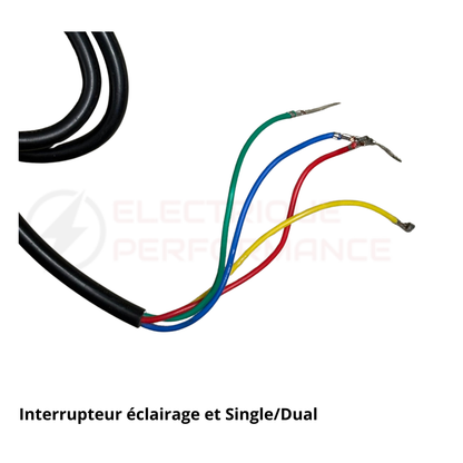 Interrupteur éclairage et Single/Dual Electrique Performance