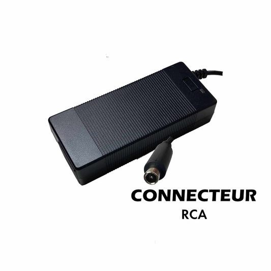 Pack Chargeur 36V-42V / 2A (connecteur RCA) Electrique Performance