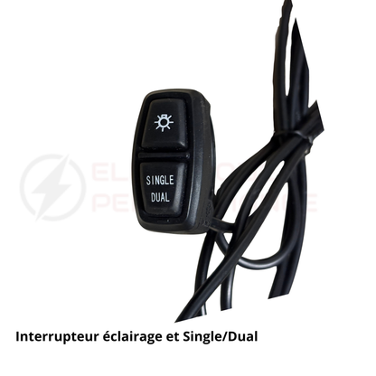 Interrupteur éclairage et Single/Dual Electrique Performance