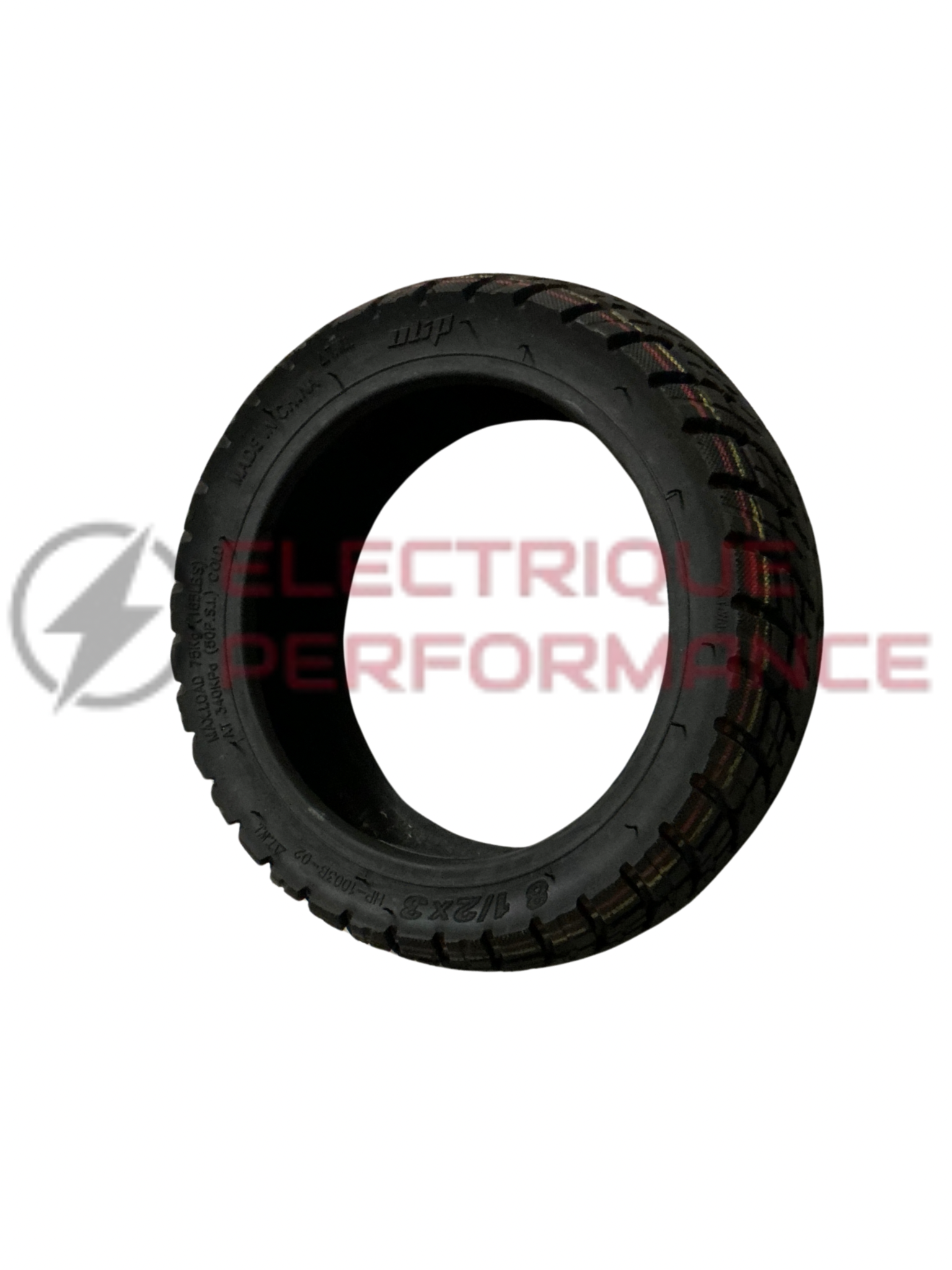 Pneu plein increvable 8 ½ × 3 pouces Electrique Performance
