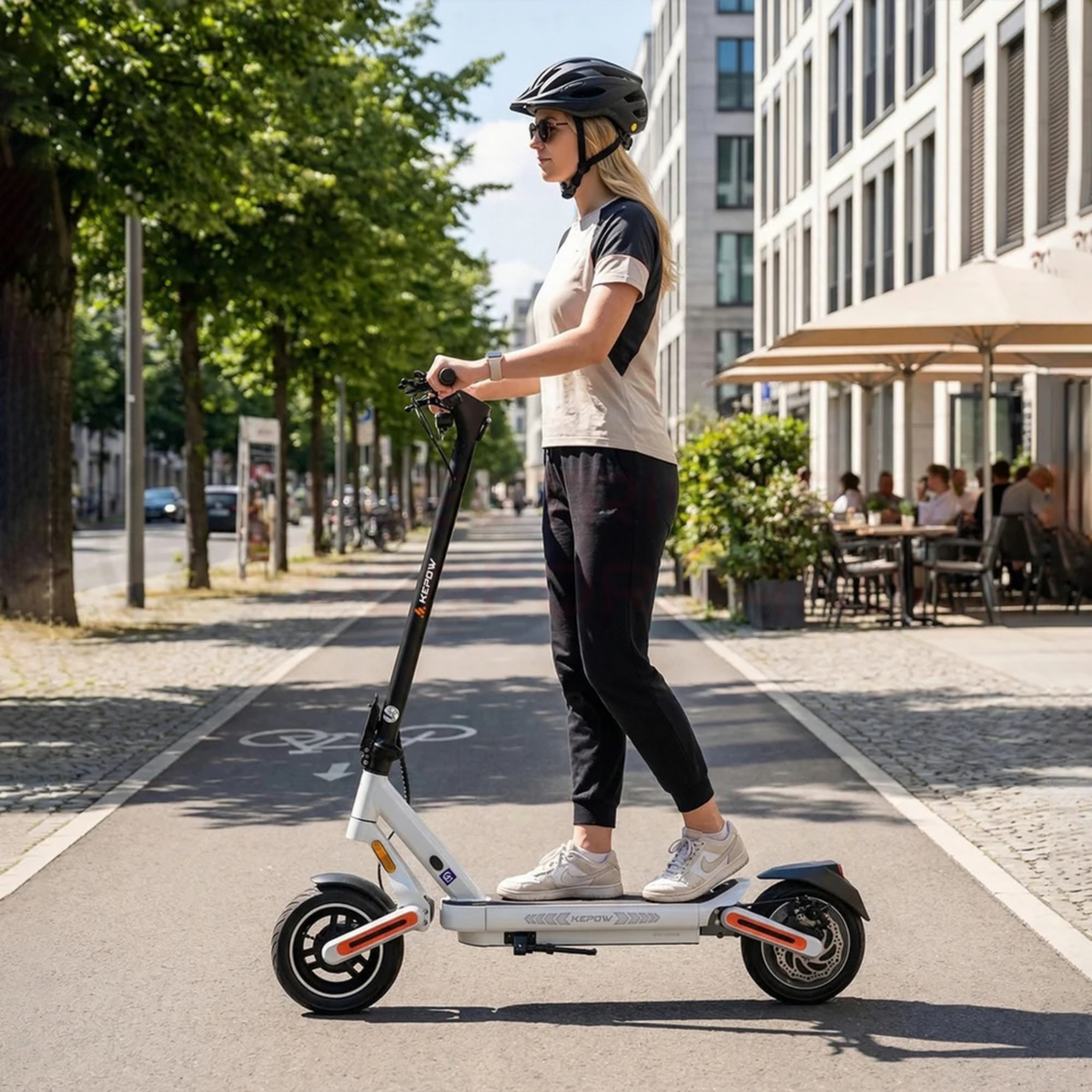 KEPOW E12 – Trottinette électrique 500W Electrique Performance